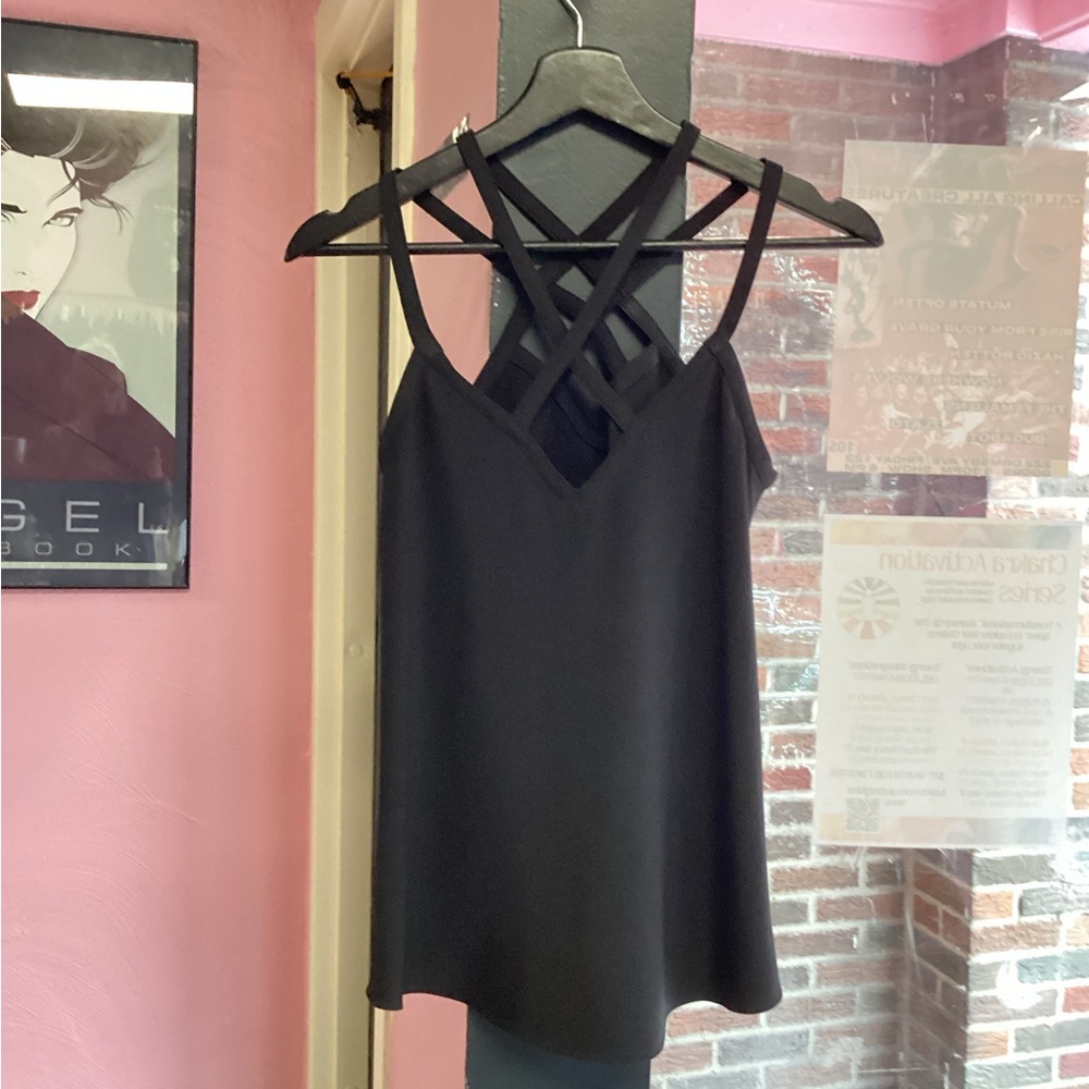 Cooper & Ella Black Strappy Camisole